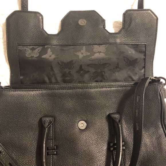 Black Genuine Leather - Picture 3 of 4